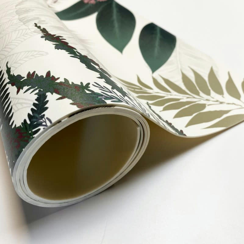 SWEET JUNGLE - Tapis Vinyle Médium l 50xL120cm Multicolore Feuillage Jungle