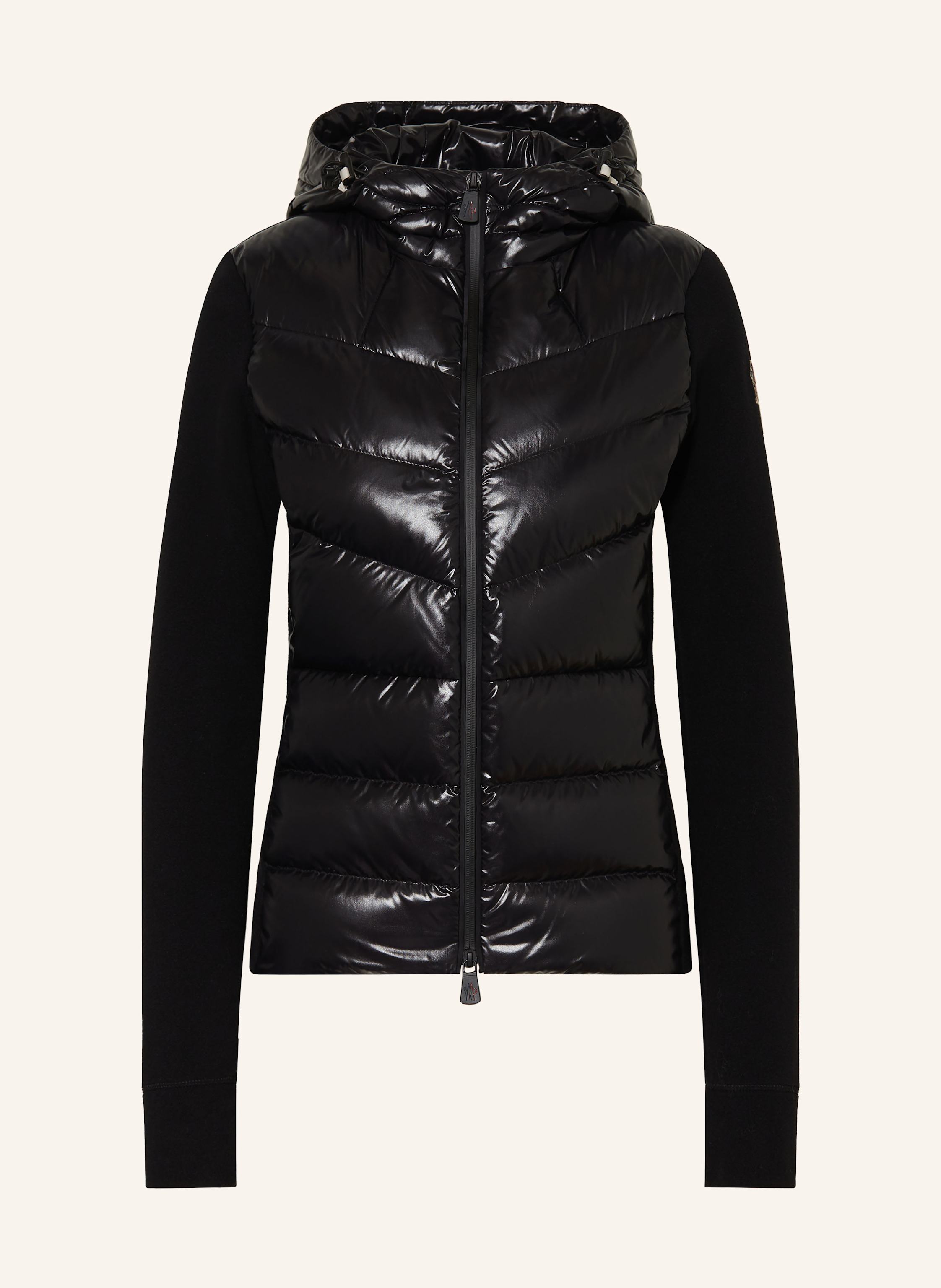 MONCLER GRENOBLE Daunenjacke im Materialmix