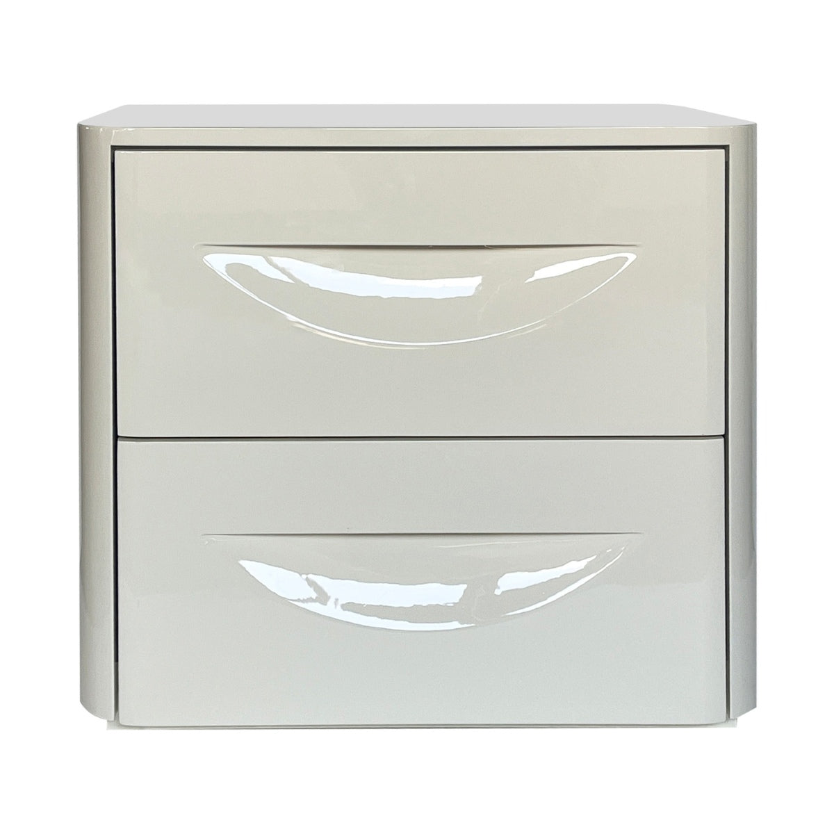 DÉJA Living Nachtkastje Setra - Glossy Crème - 58x41x51cm