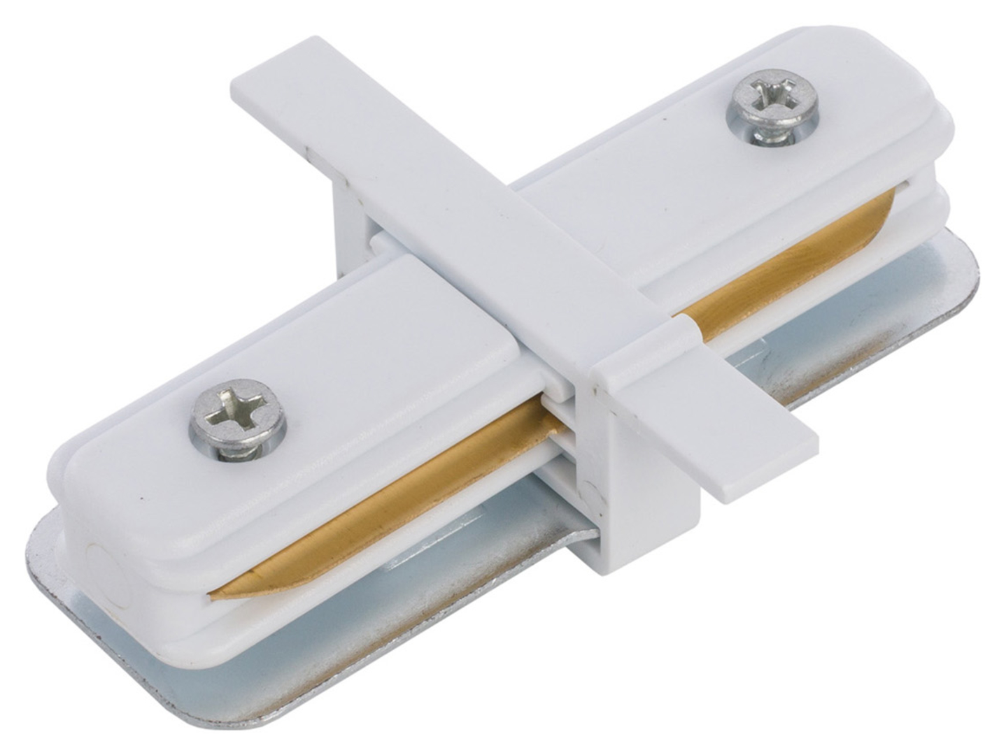 Łącznik prosty Prosile Recessed biały