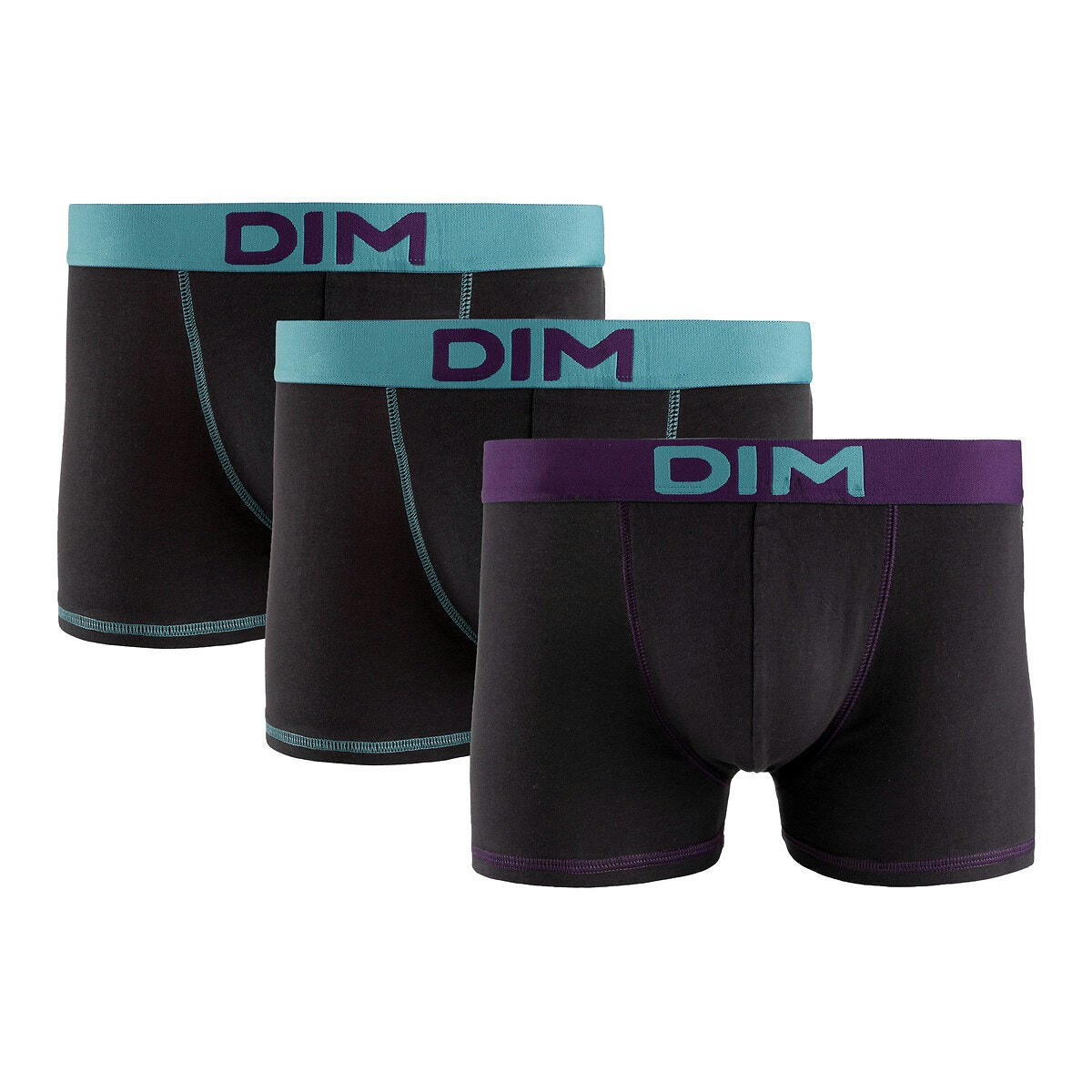 Lot de 3 boxers Mix & Colors