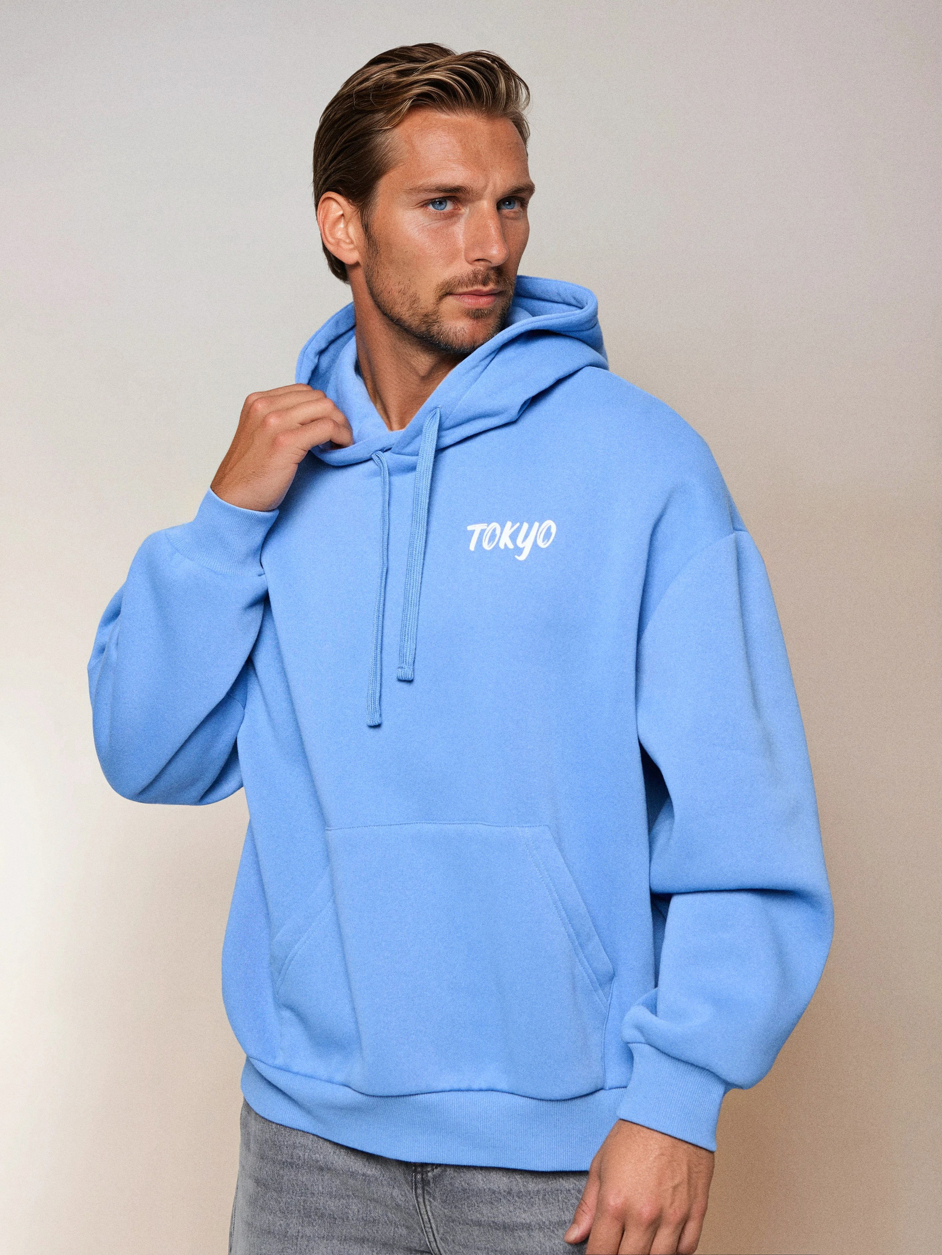 Bluza hoodie z nadrukiem