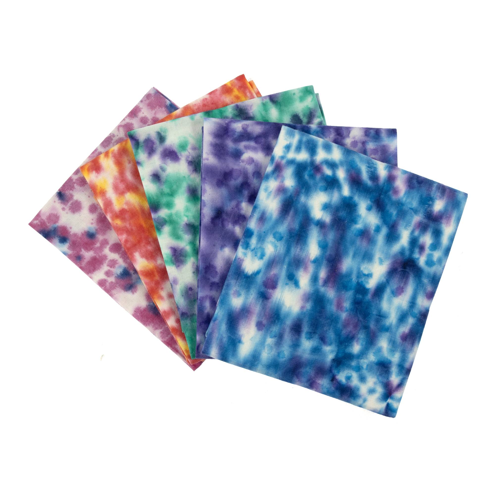 Bright Batik Cotton Fat Quarters 5 Pack