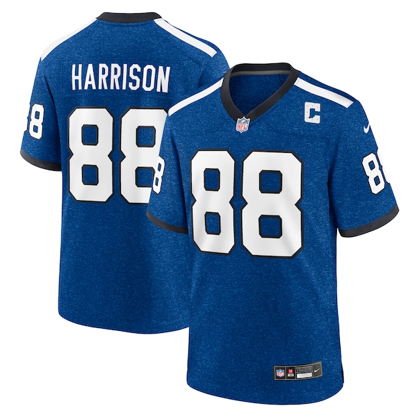 Marvin Harrison Indianapolis Colts Nike Indiana Nights Alternate Game Jersey - Royal/Royal/White