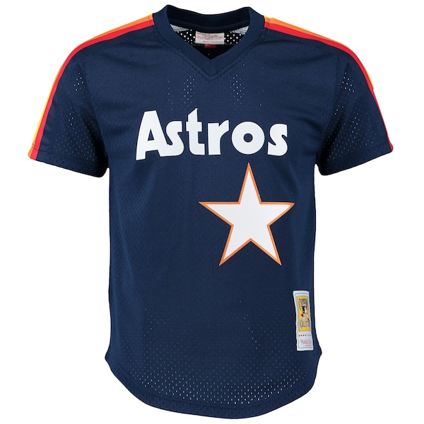 Craig Biggio Houston Astros Cooperstown Mesh Batting Practice Jersey - Navy
