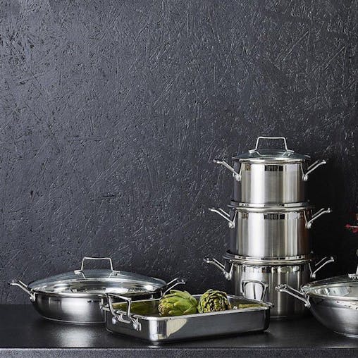 Scanpan Impact 44cm x 26cm Large Roasting Pan With Rack