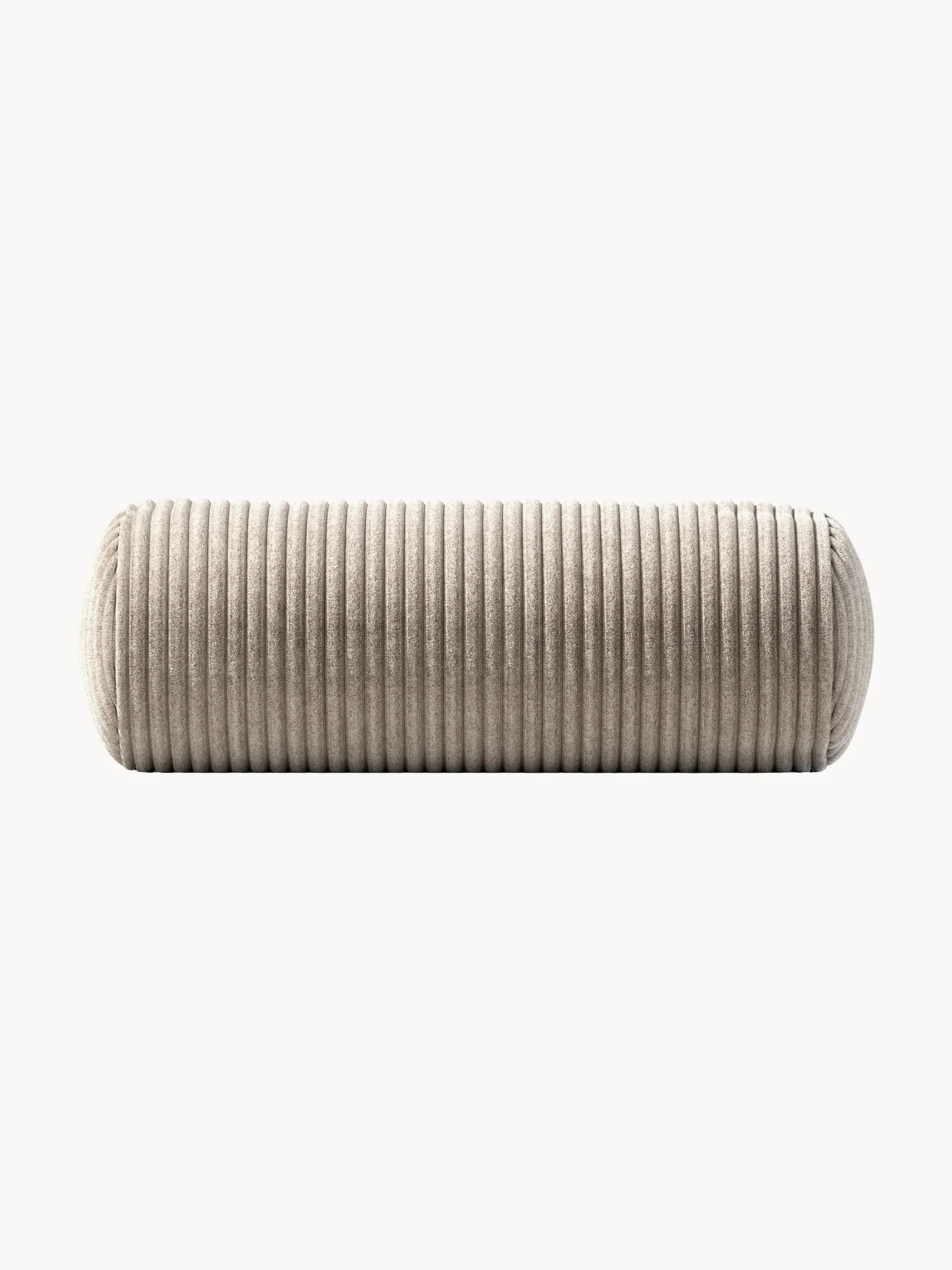 Cord-Sofa-Kissen Vetsak, Ø 16 x L 40 cm