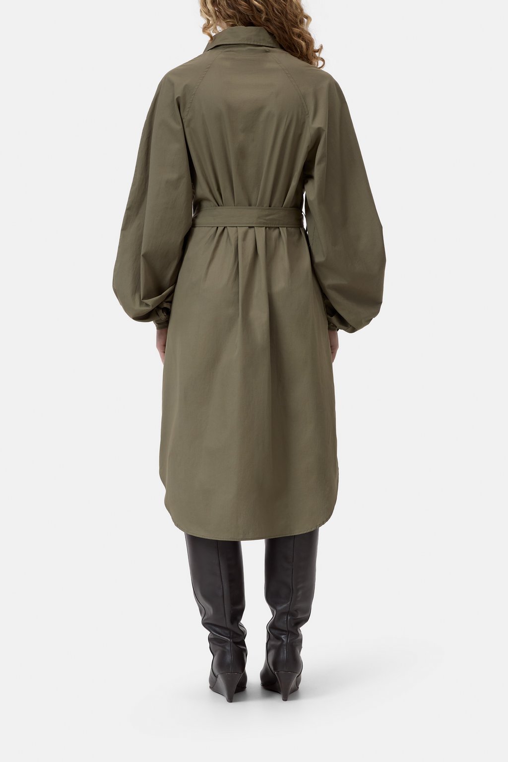 Blusen-Kleid aus Bio-Baumwolle