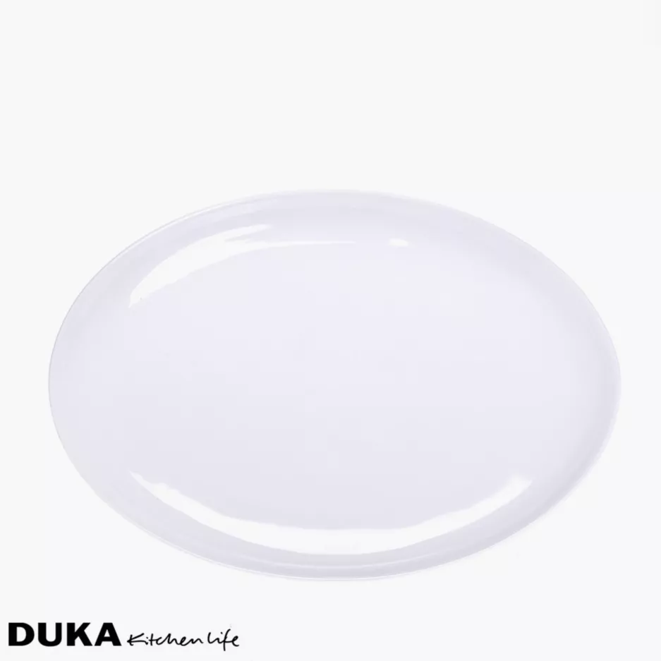 Półmisek owalny pełny DUKA FELICIA biały porcelana