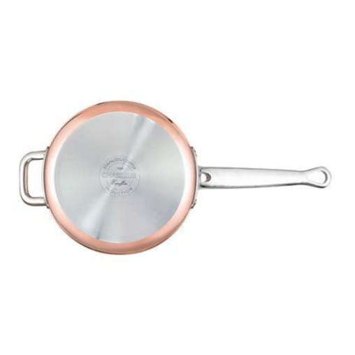 Chasseur Escoffier Induction Saucepan 20cm / 3L W/ Helper Handle Copper