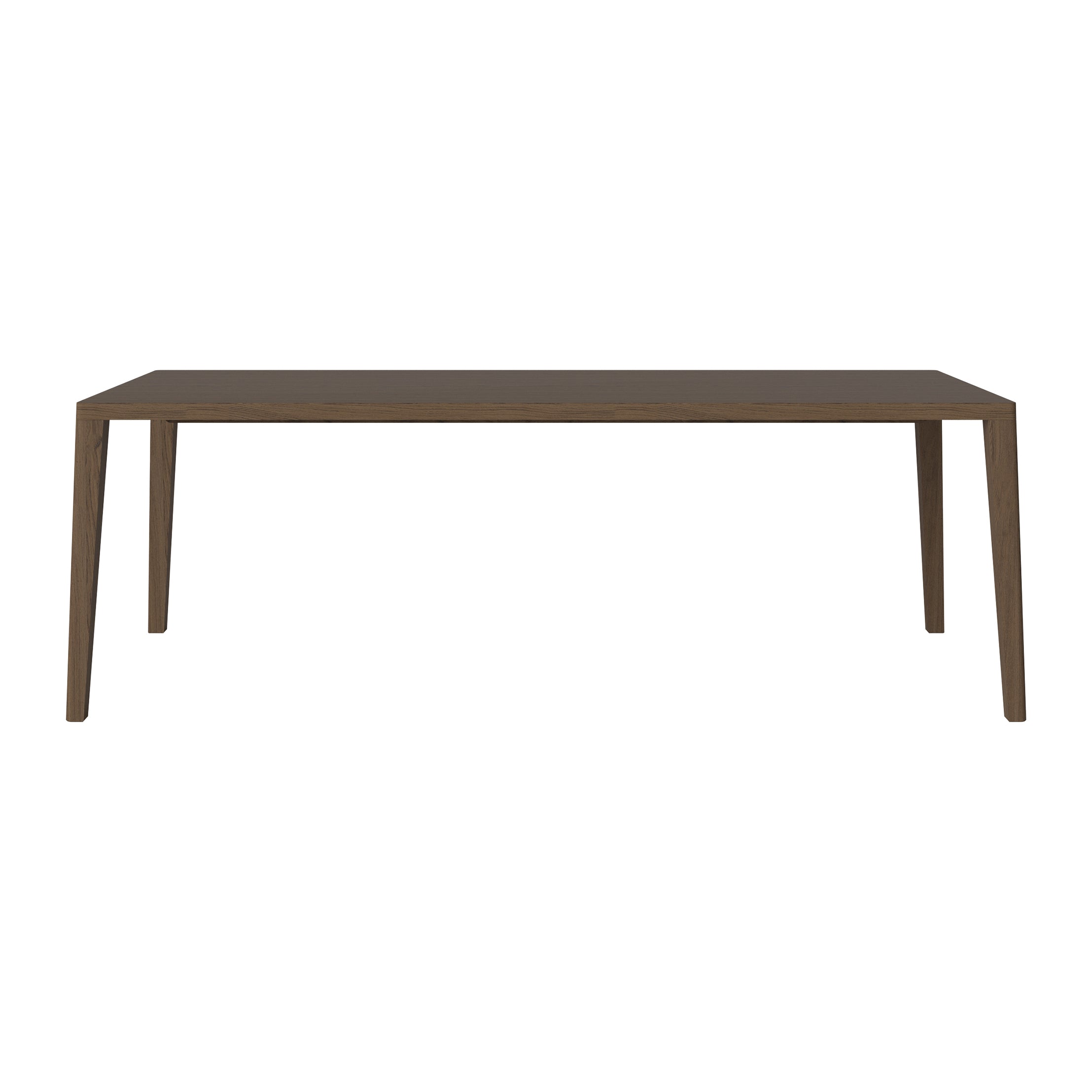 Bolia Graceful Eettafel - B 220 cm - Donker Geolied Eiken