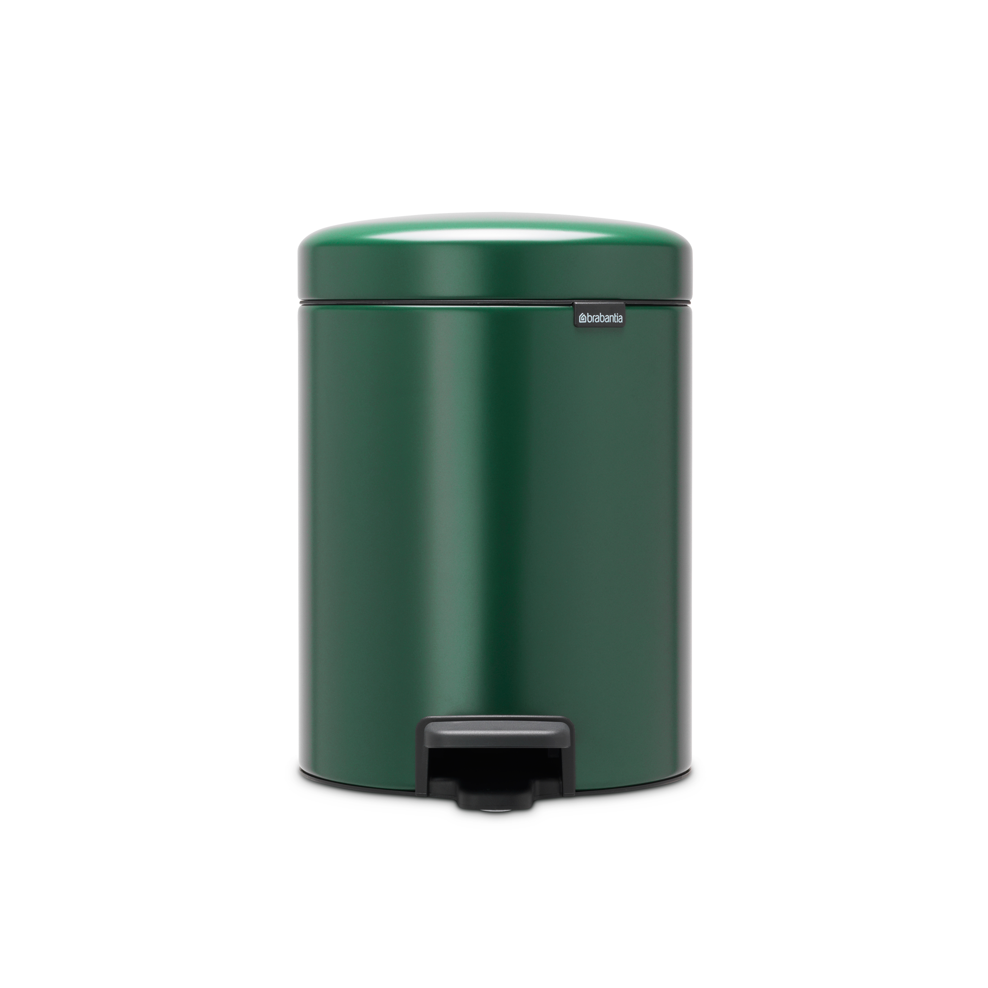 Brabantia NewIcon Pedaalemmer, 5 liter, kunststof binnenemmer - Pine Green