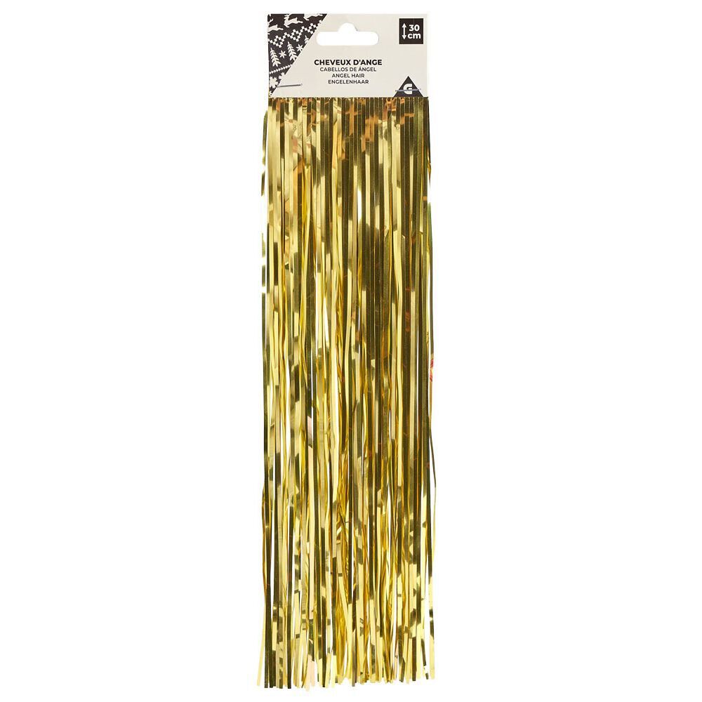 Cheveux d'ange L30cm doré