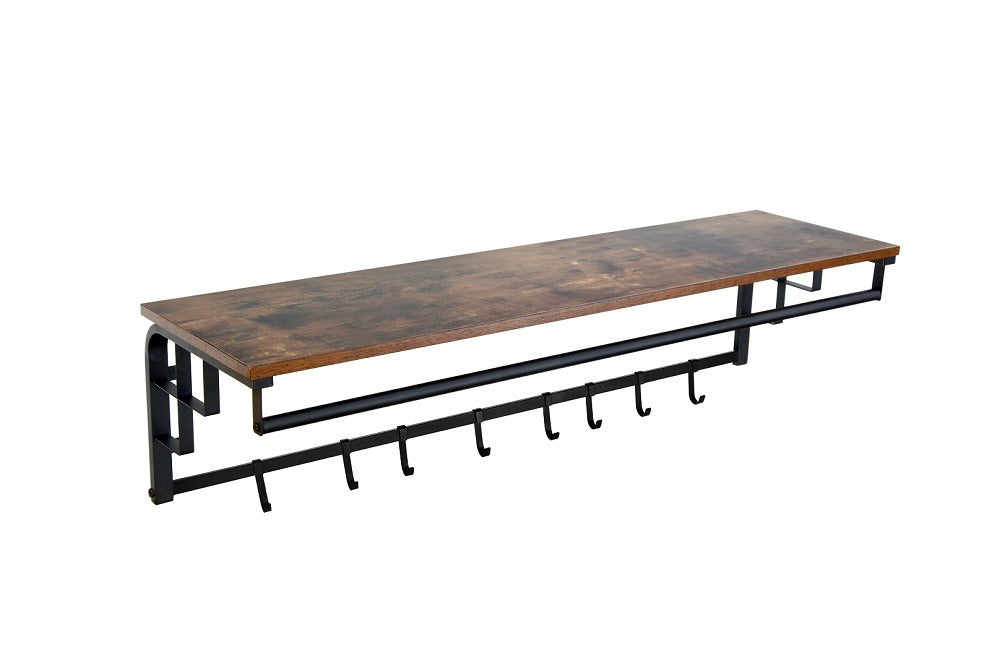 Furnilux Kapstok - XXXL Wandkapstok - 110x30x27 cm