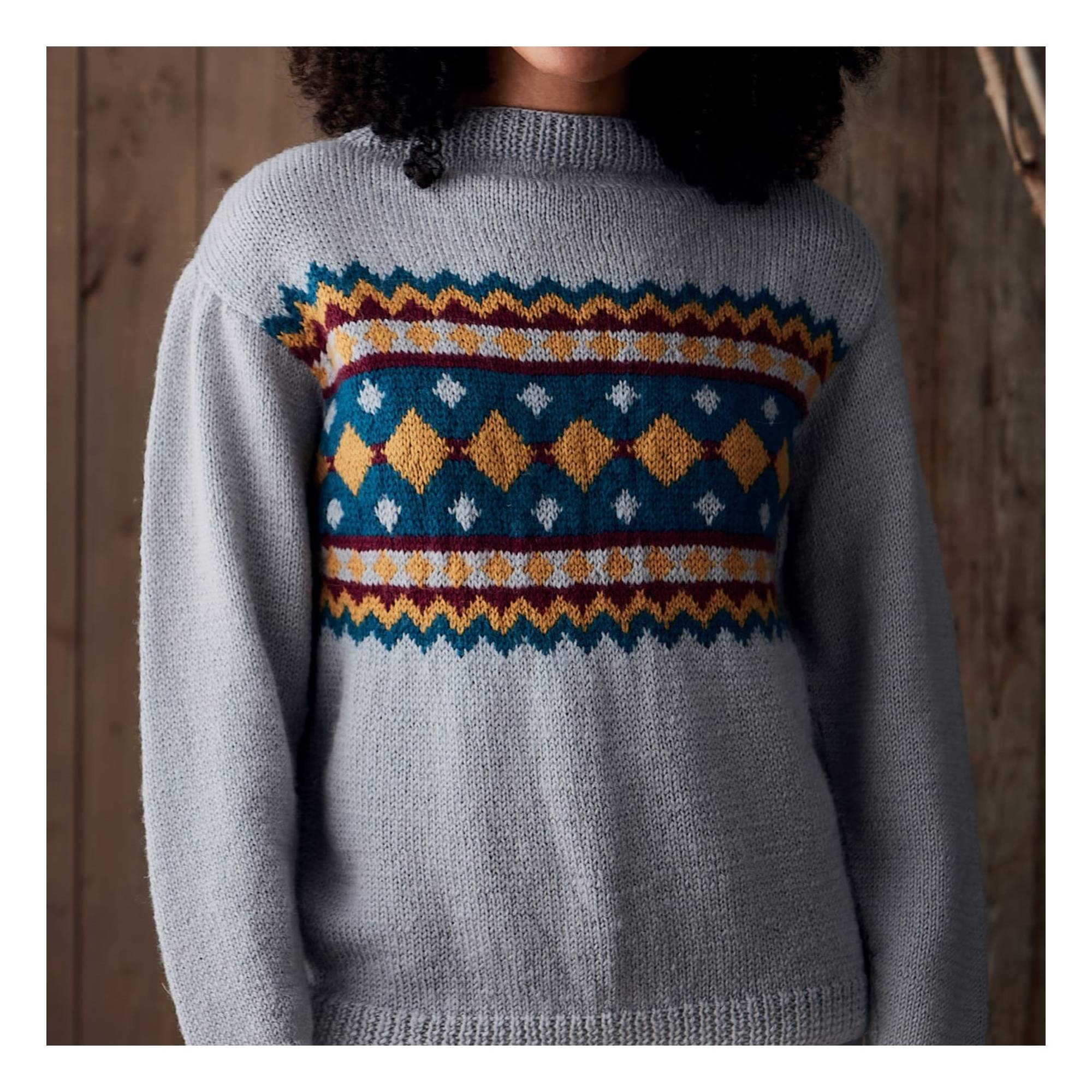 Knitcraft Unisex Fair Isle Sweater Digital Pattern 0232