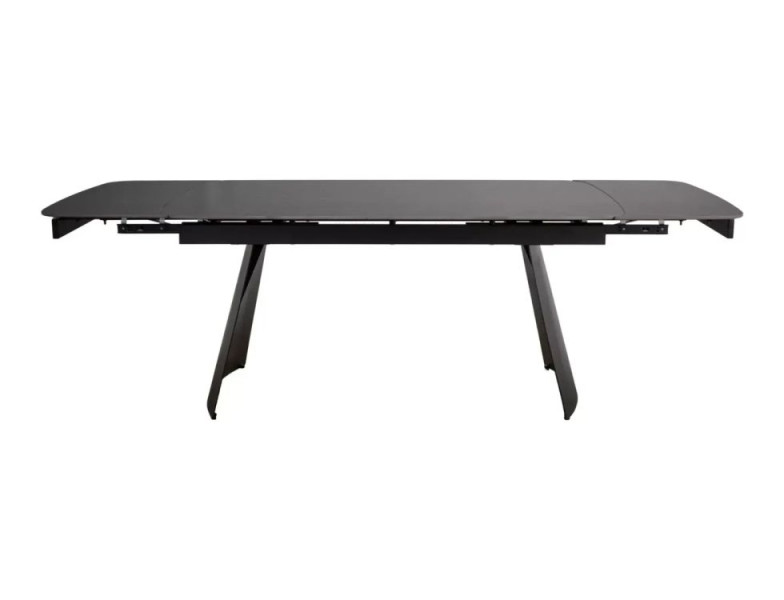 Stół rozkładany BACARDI 160(240)x90czarny mat