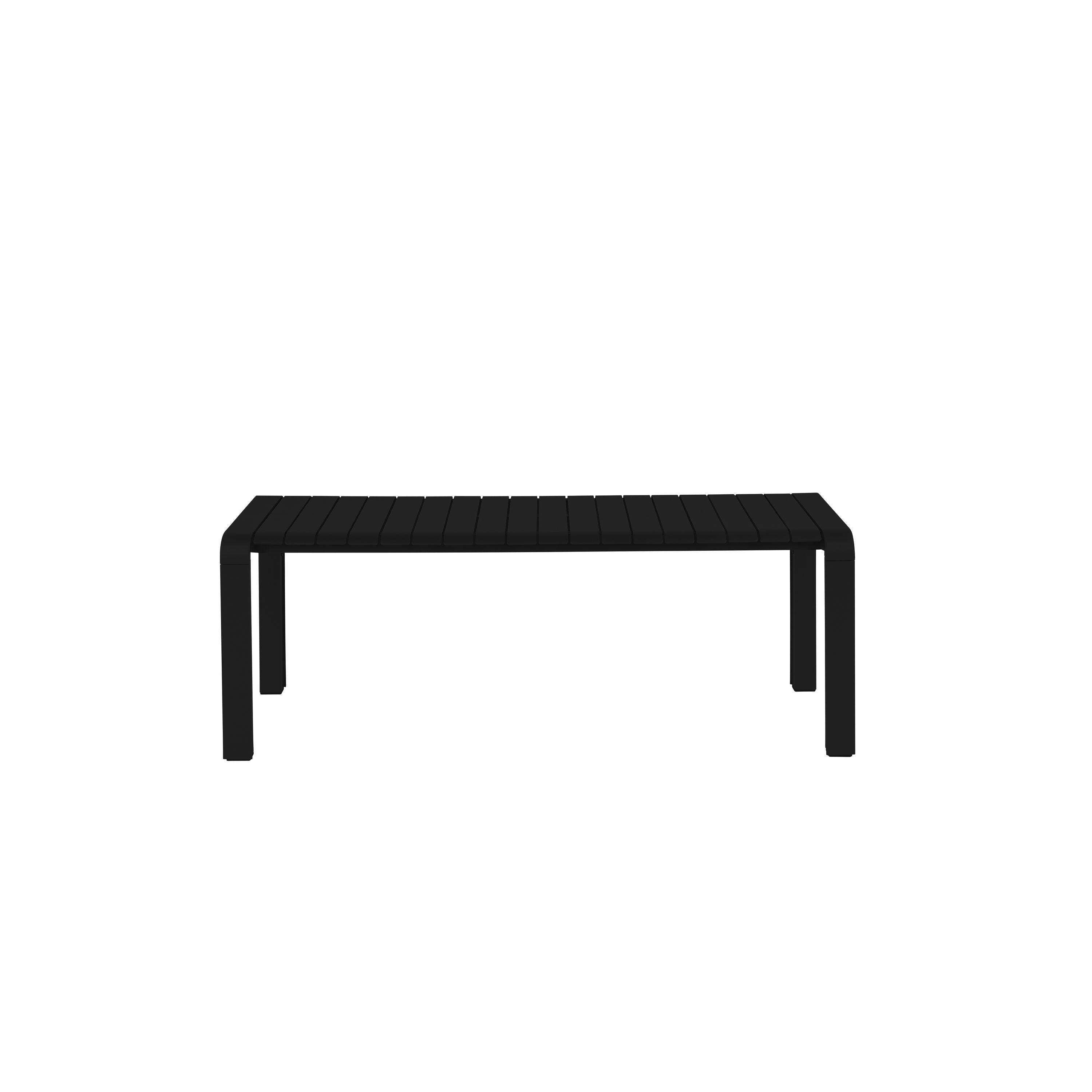 Zuiver Vondel Tuinbank 129,5x45 cm Zwart