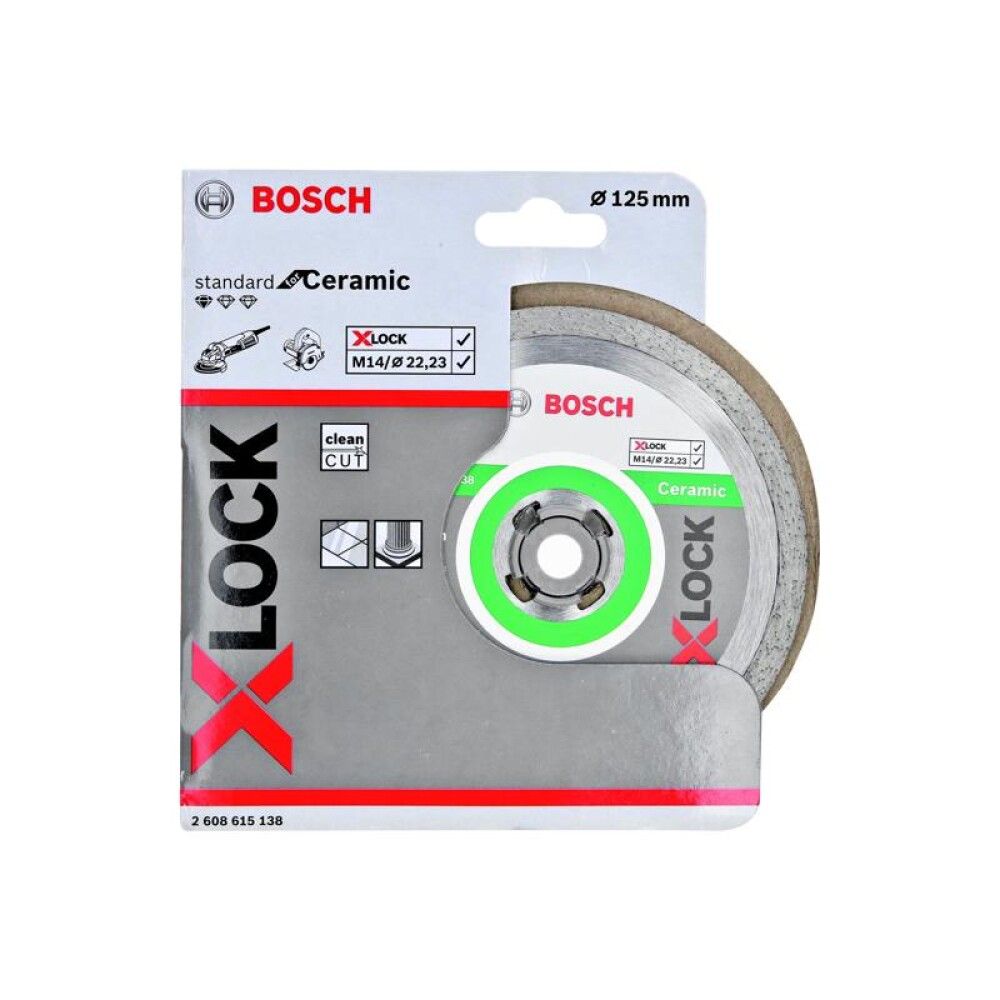 DIAMANTSKIVE BOSCH STD CERAMIC 125MM