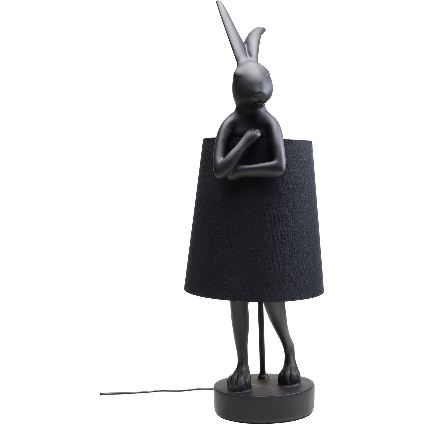 Kare Design Tafellamp Animal - konijn - 68cm - zwart