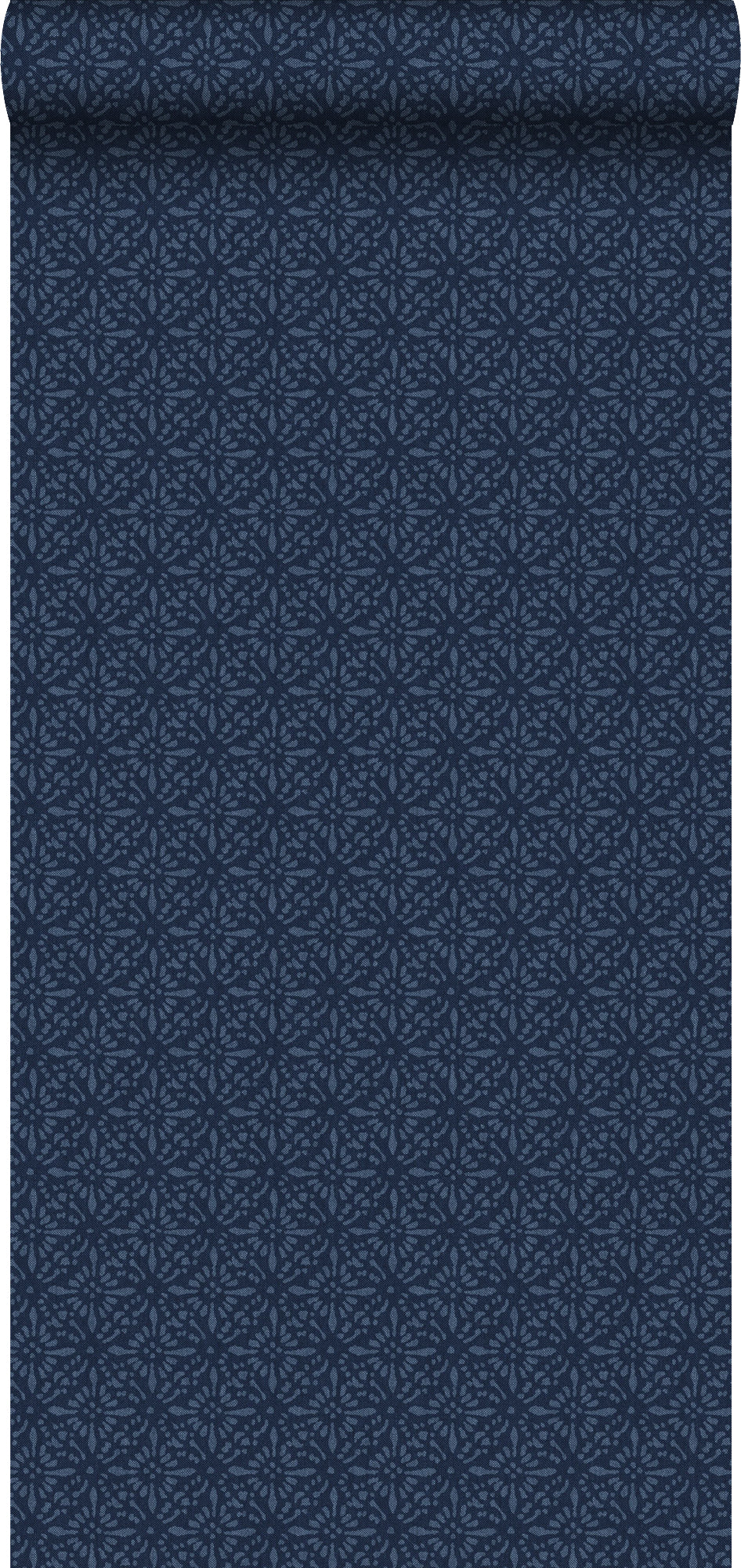 Walls4You behang etnisch motief donkerblauw - 53 cm x 10.05 m - 935334