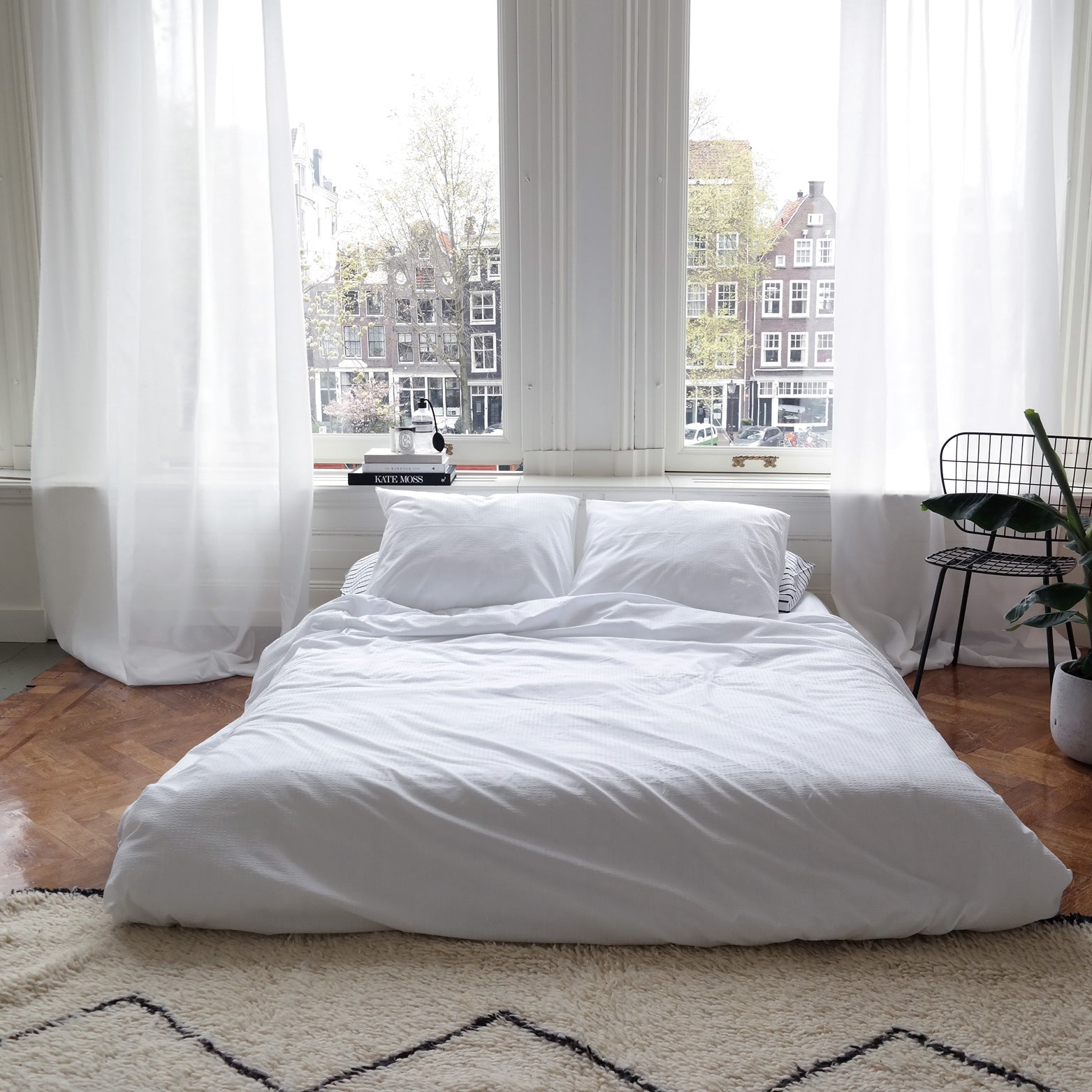 Crisp Sheets Dekbedovertrek 240 x 220 cm - Wit