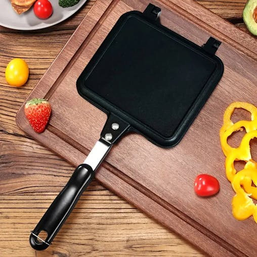 NNETM Double-Sided Non-Stick Sandwich Maker & Griddle Pan
