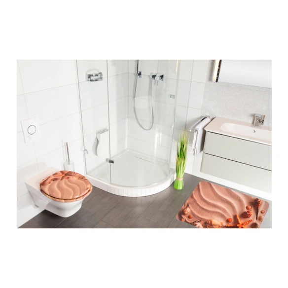 Badteppich »Sanibel«, beige, Polyester