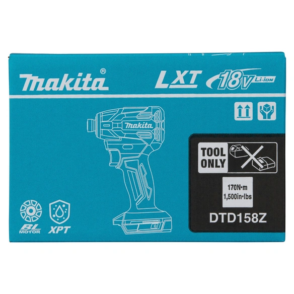 Akku-Schlagschrauber, 18V, max. Drehzahl: 3400 U/min