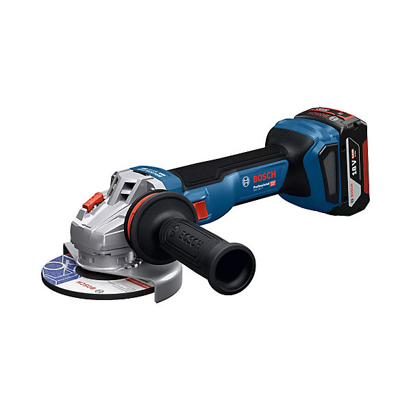 Meuleuse d'angle 18V GWS 18V-11   2 batteries 5Ah   chargeur sous L-BOXX - BOSCH - 06019N4103