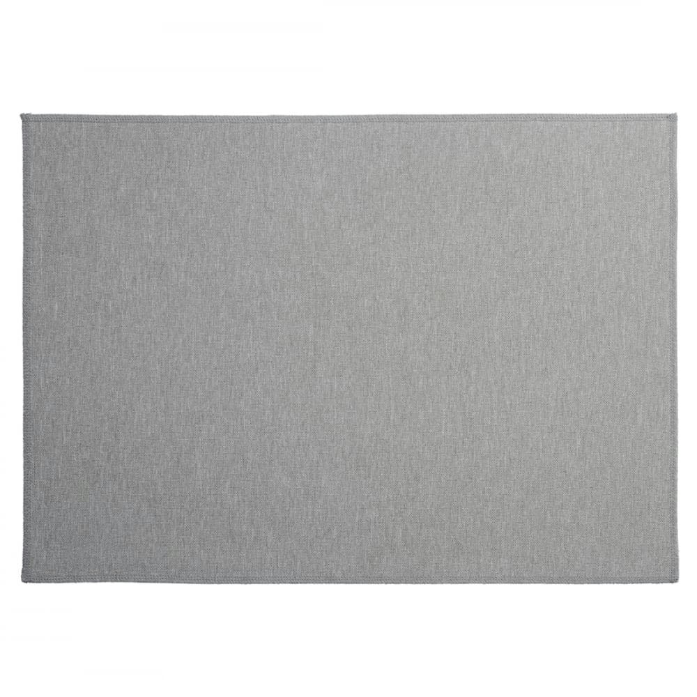 - Set de table en tissu polyester gris clair