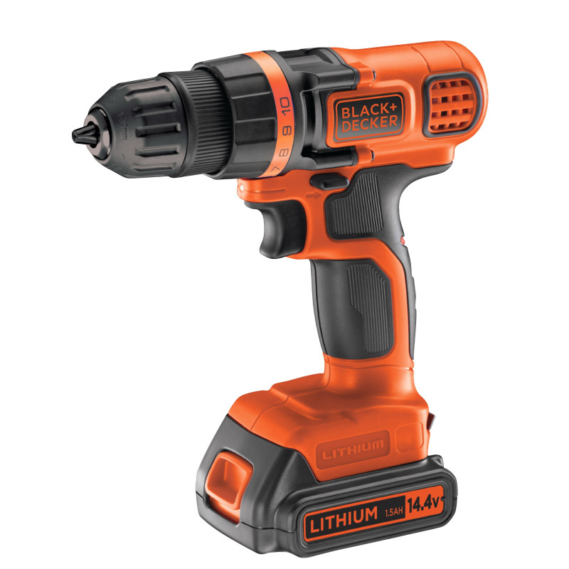 Perceuse visseuse sur batterie EGBL14KB-QW 14,4 V BLACK DECKER