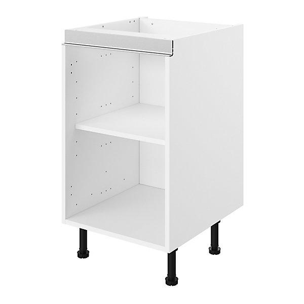 Caisson bas de cuisine blanc L. 50 cm Caraway Innovo GoodHome
