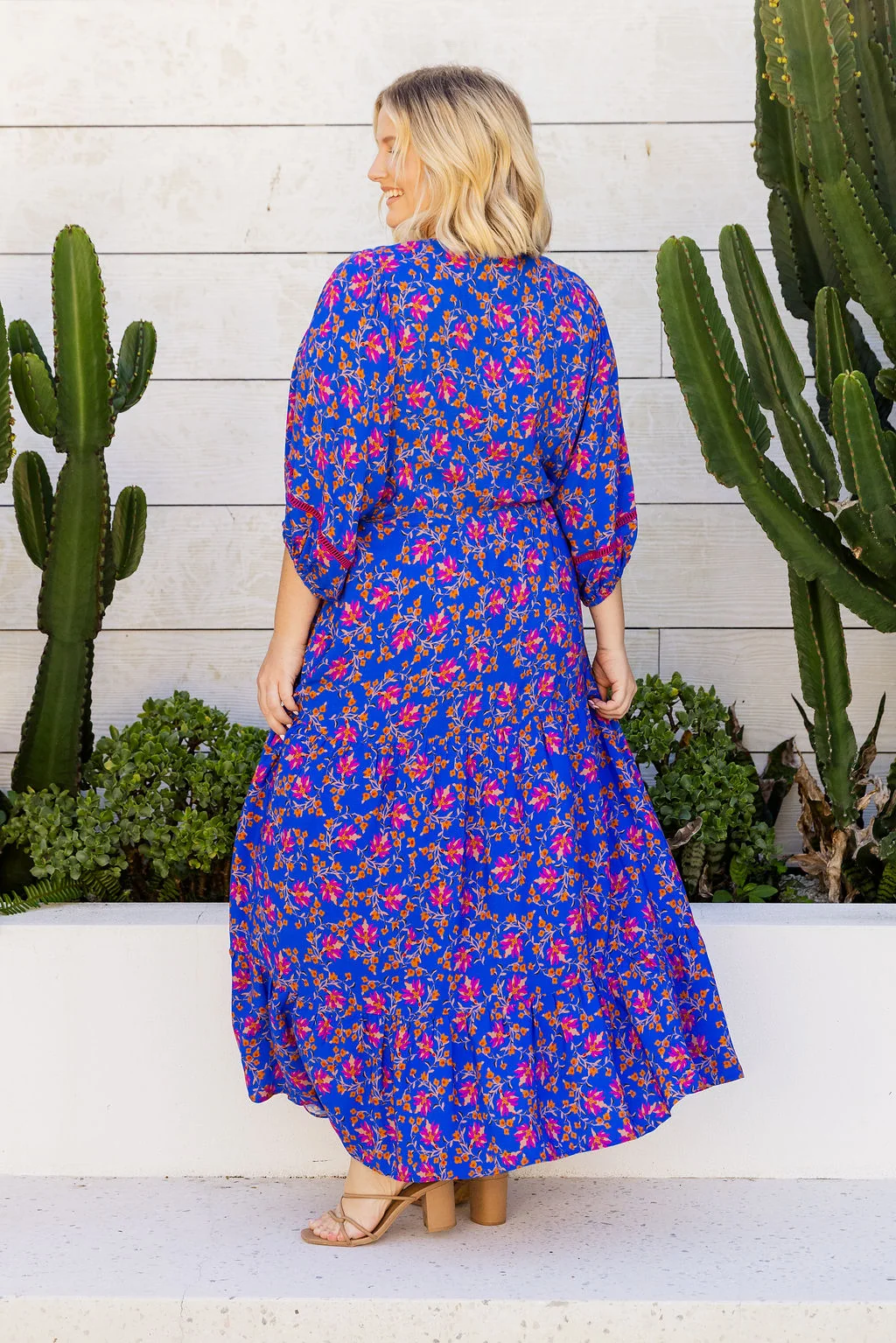 Addison Dress in Winter Blooms