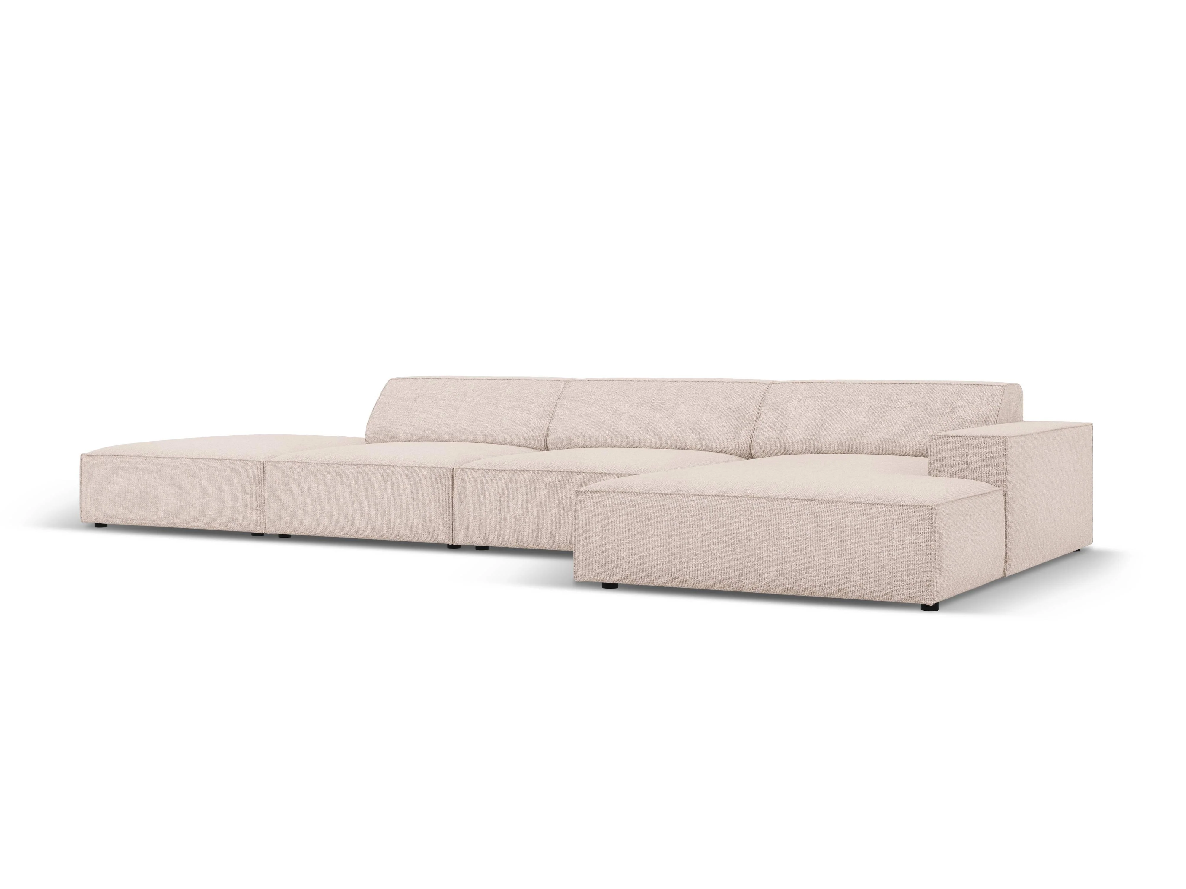 5-zitshoekbank Jodie rechts chenille