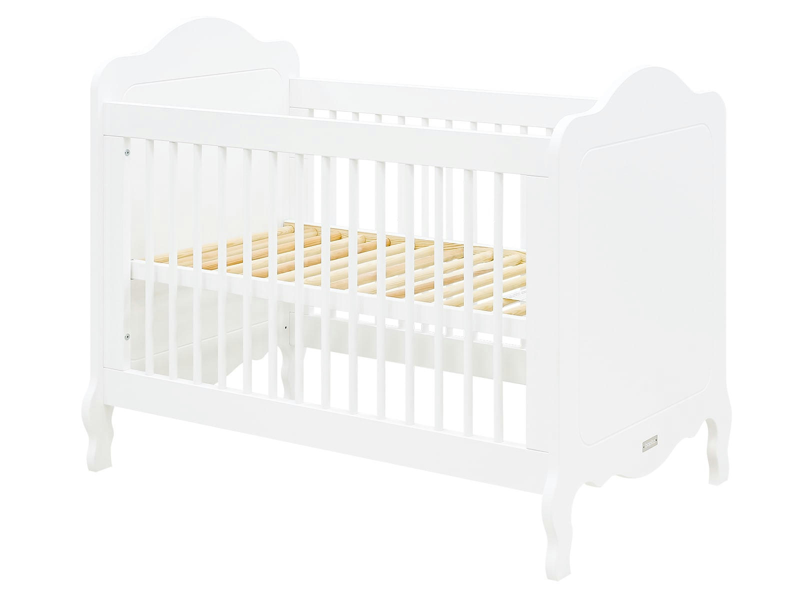 ELENA - Lit 60x120 en MDF blanc