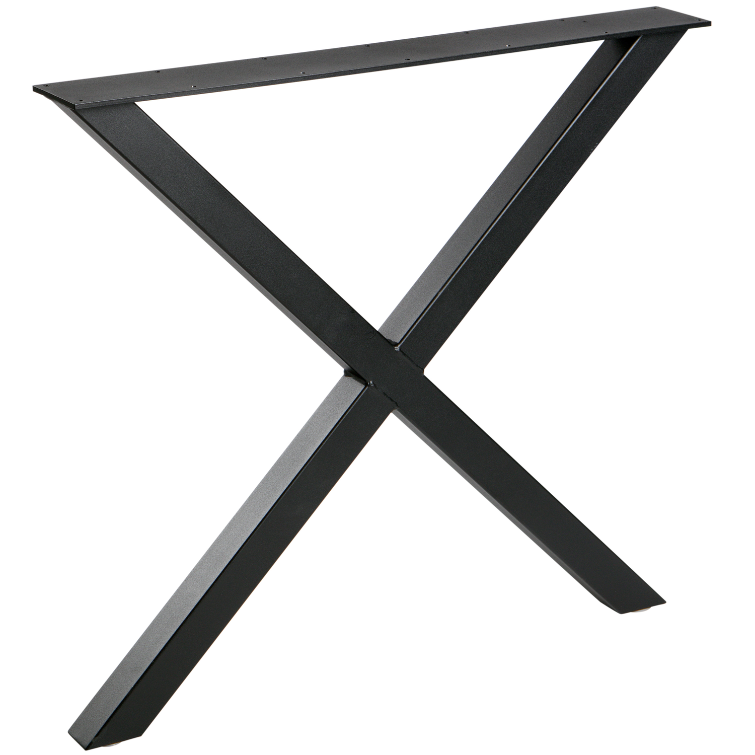 WOOOD x-poot 1 stuks Tablo - Metaal - Zwart - 72x79x10