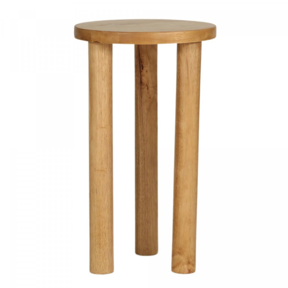 WAPPA - Table d'appoint haute 3 pieds en bois