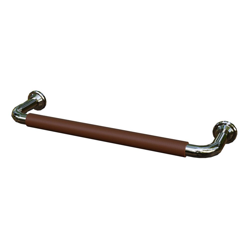 HÅNDTAK CAMARGUE CC 128 KROM LÆR BRUN