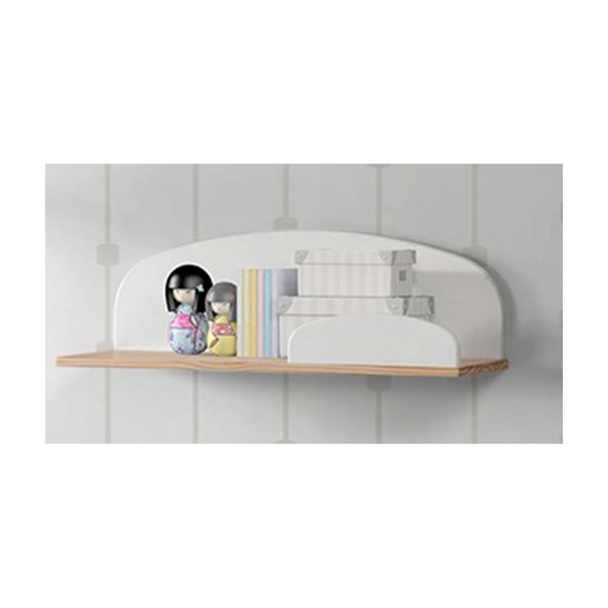KIDDY - Étagère murale 65 cm blanc