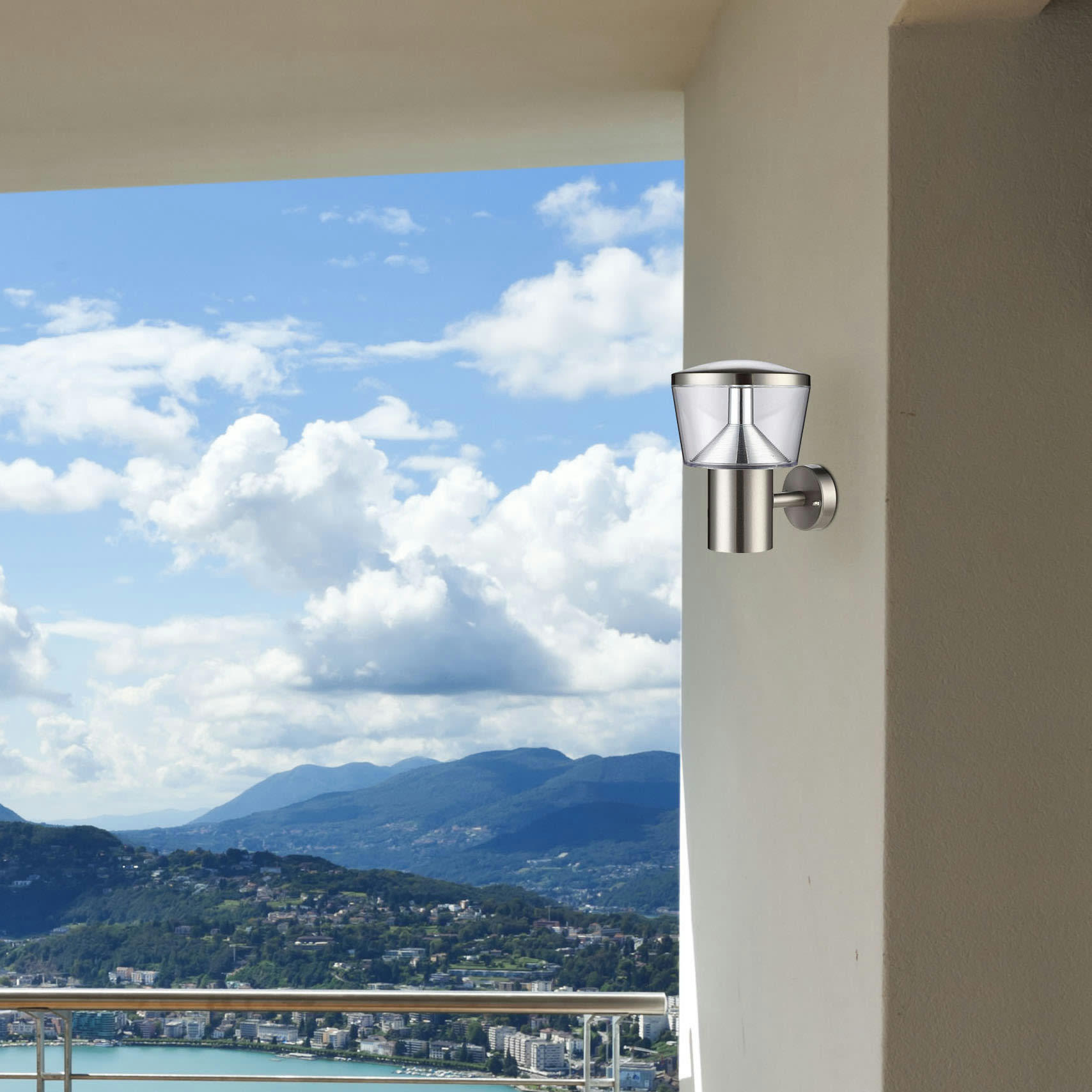 APENNINS - Applique metal gris led