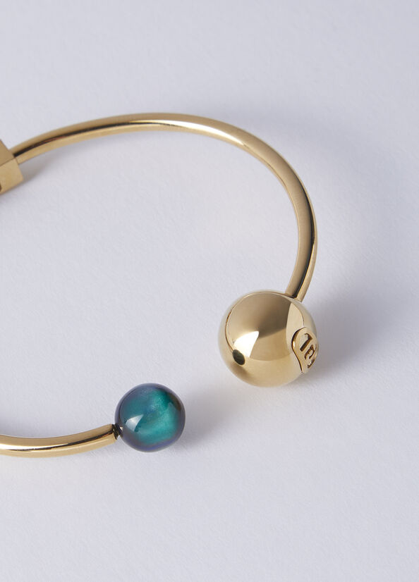 Bracciale regolabile con perle