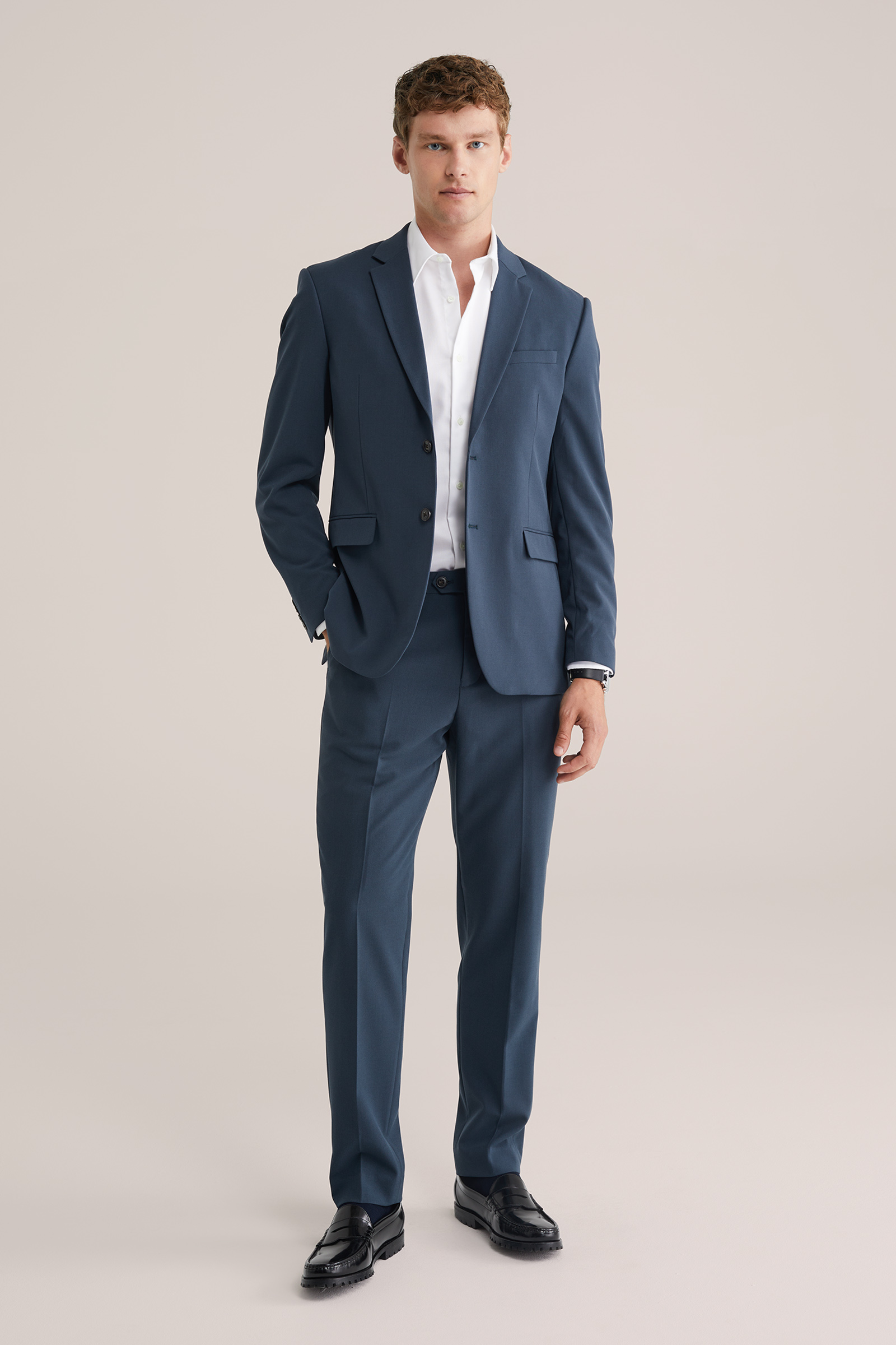 Heren slim fit blazer - THE FLEX SUIT