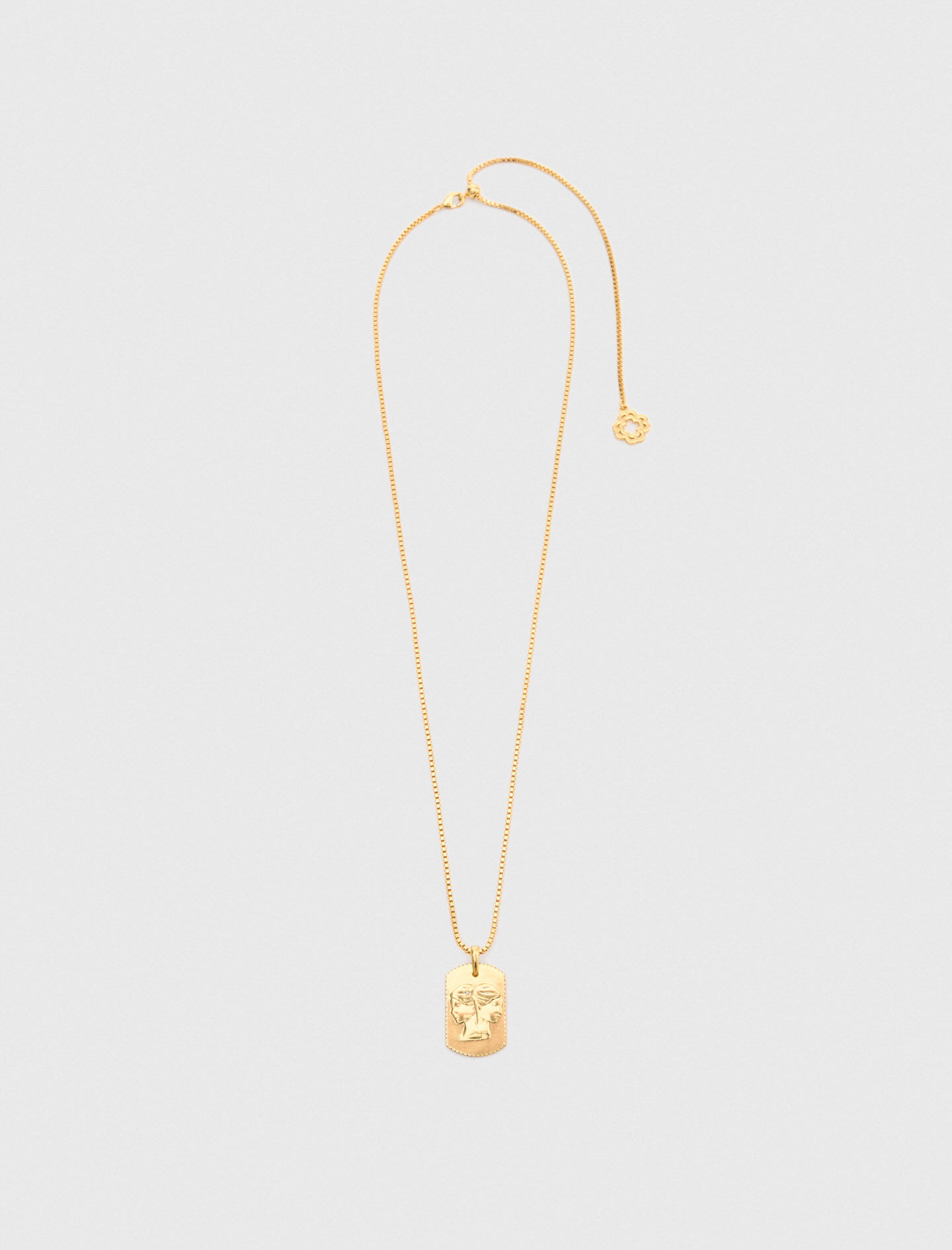 Collier plaque signe du zodiaque