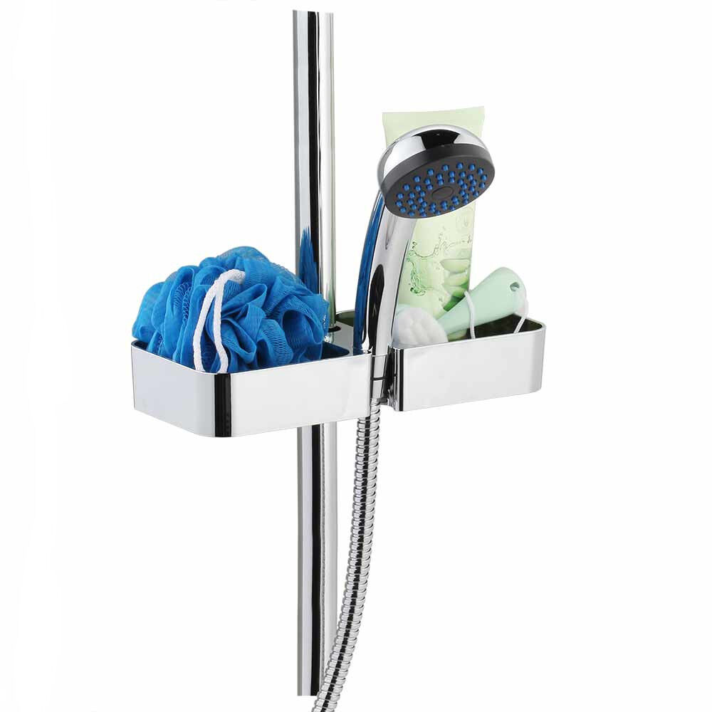 étagère pour barre de douche