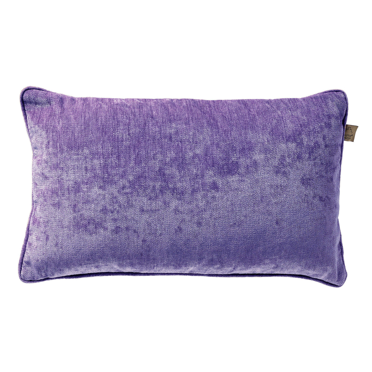 LEWY - sierkussen 30x50 cm - glansvelours - Very Peri - paars