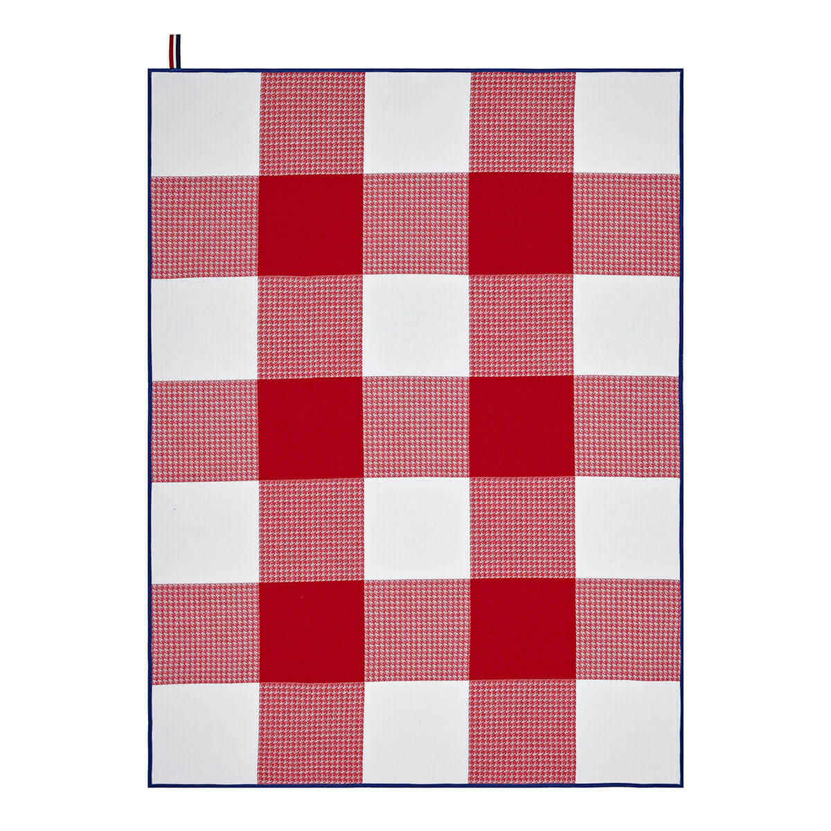 ELYSÉE - Torchon en coton tricolore 60 x 80