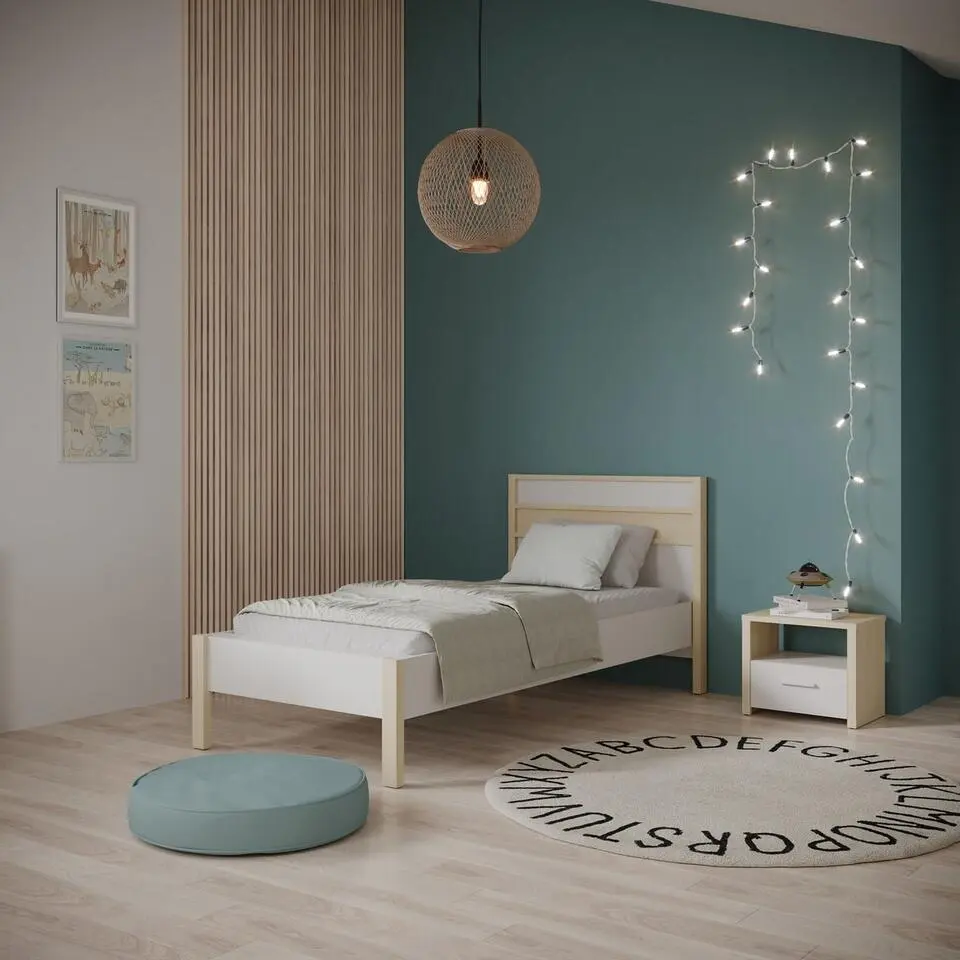 CALICOSY - Bett HEVA - 207,3x102,9x95 cm