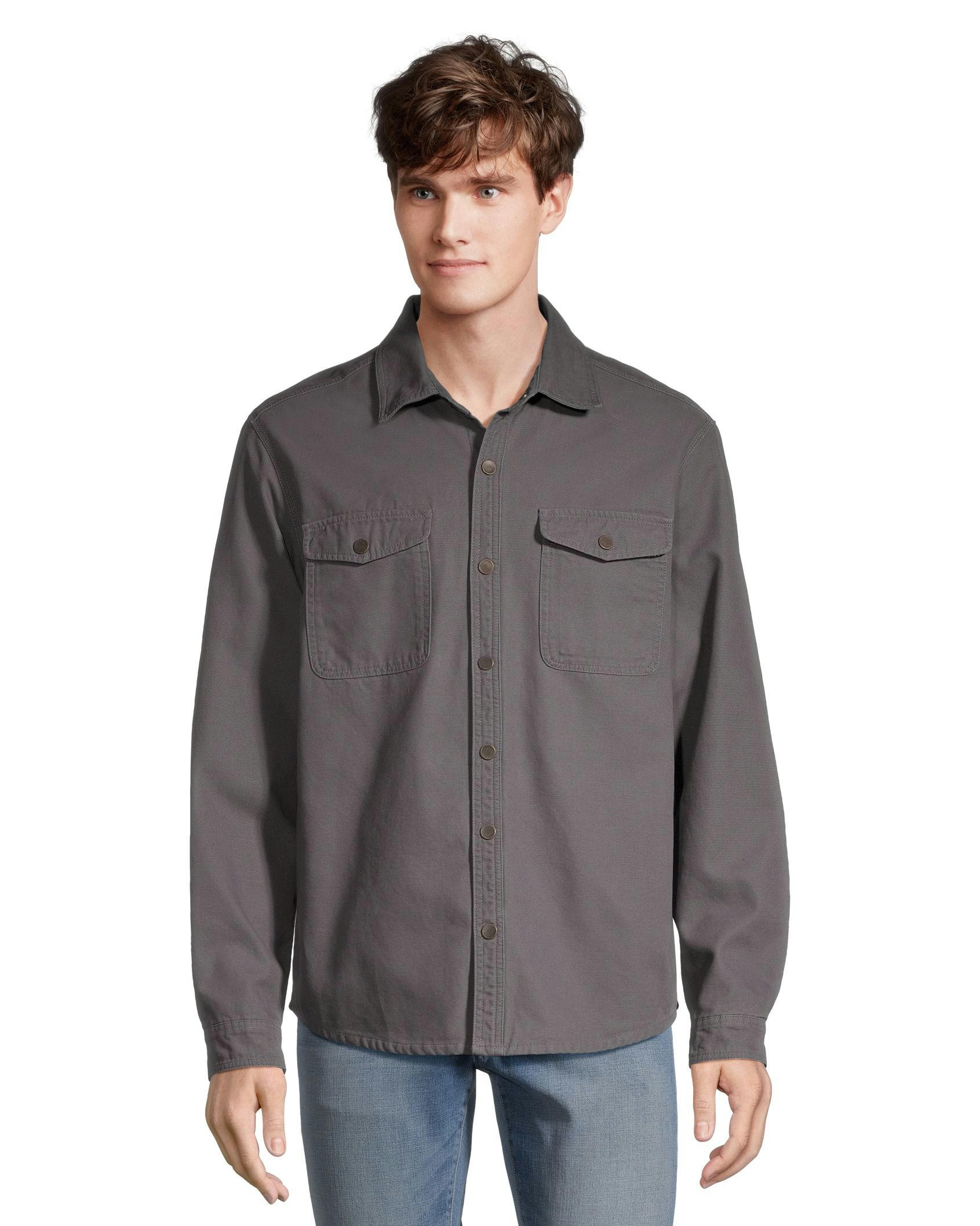 Boston Traders Men's Cotton Canvas Shacket