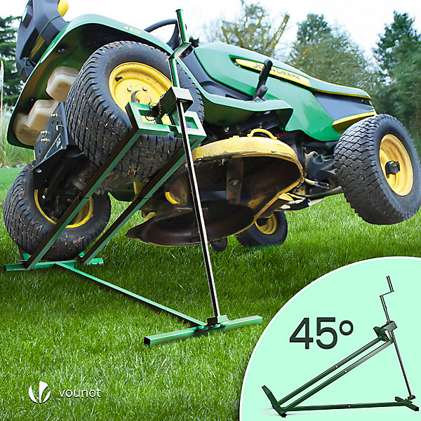 Leve tracteur Tondeuse Supporte 400 kg max Vert VOUNOT