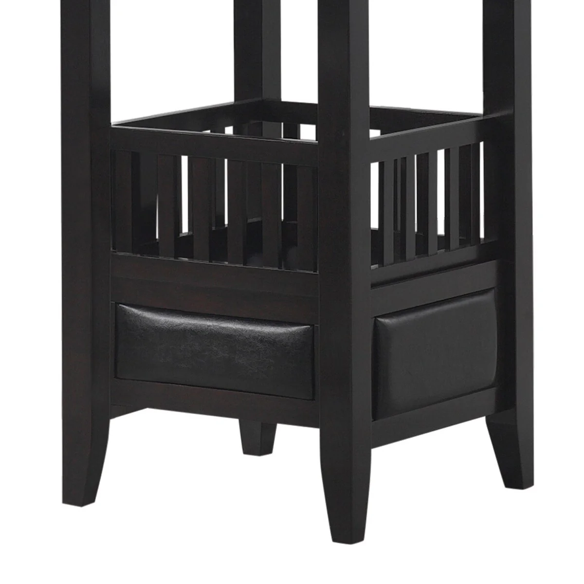 Alysha Square Counter Height Table with Storage